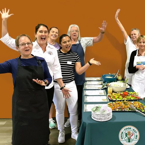 people enjoying company at a food and friends workshop